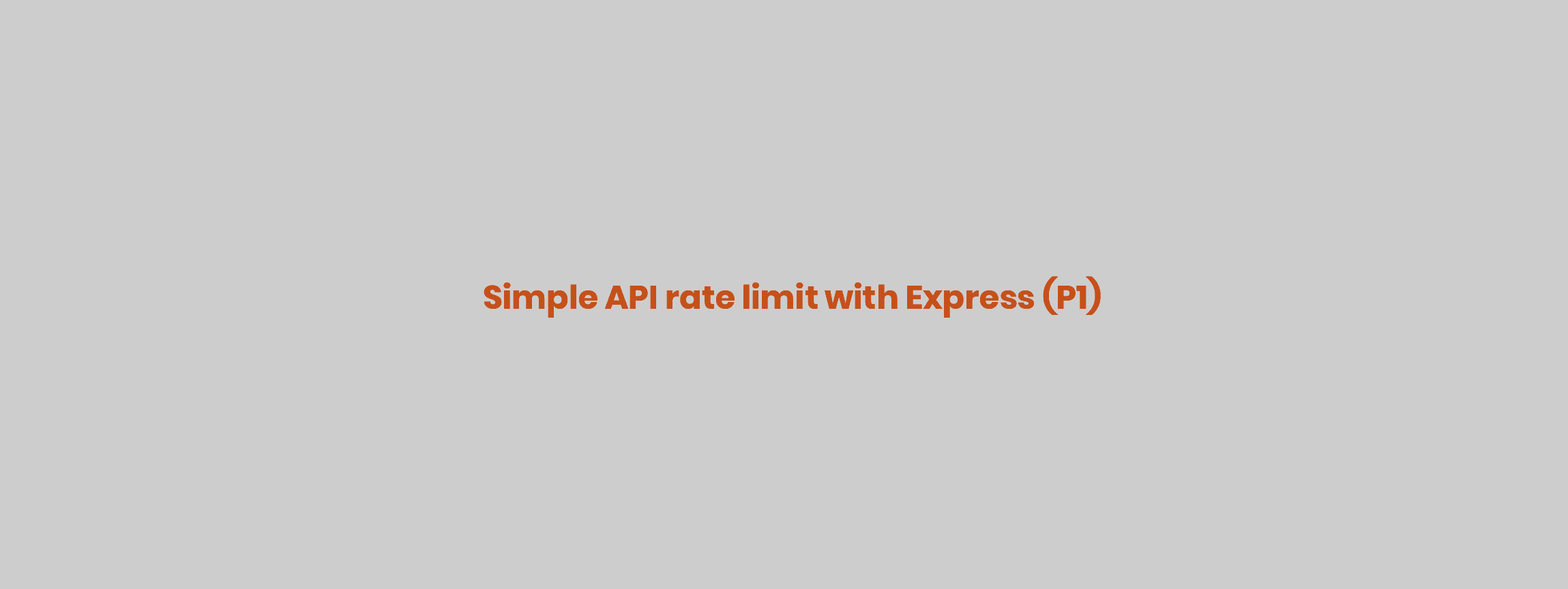 How to add API rate limits to your Express API
